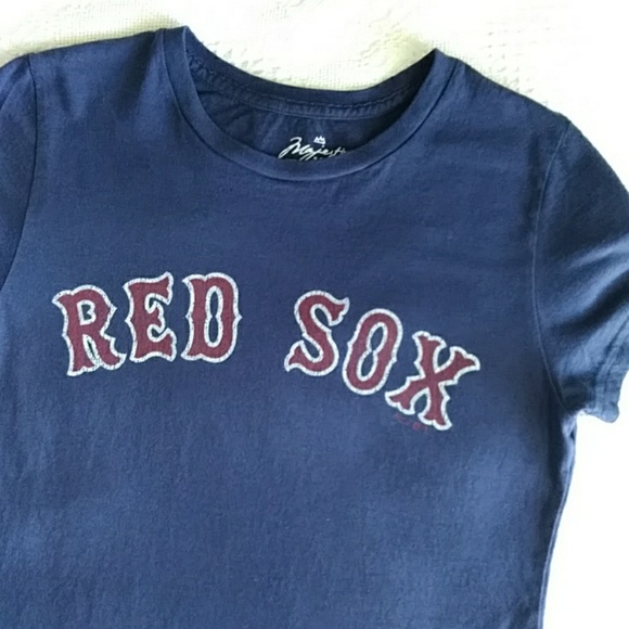 Majestic Tops - Red Sox T-shirt Med